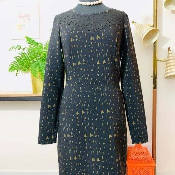 ♻️🌿Maison Scotch | Neige Leopard Print Dress - Picture 1 of 15